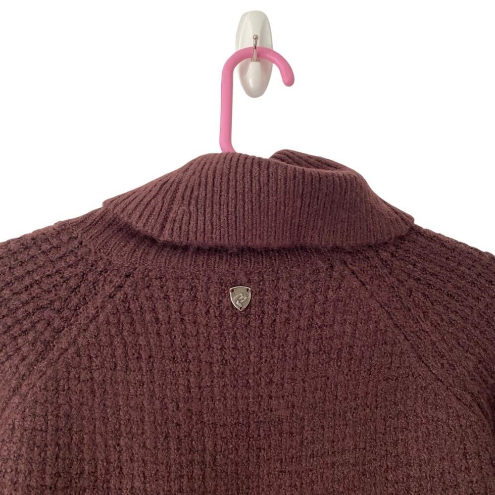 Kuhl Sienna Turtleneck Pullover Sweater Mocha Brown size XS - Picture 7 of 9